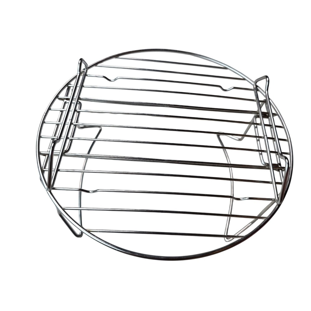 Ninja Stainless Steel Wire Steaming Rack Collapsible Handles 8 Inch F2